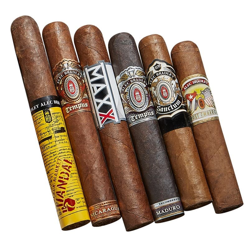 Alec Bradley 6-Cigar Sampler - Cover/Sales '16 CI