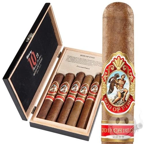 God of Fire Limited Edition Natural 5-Cigar Assortment