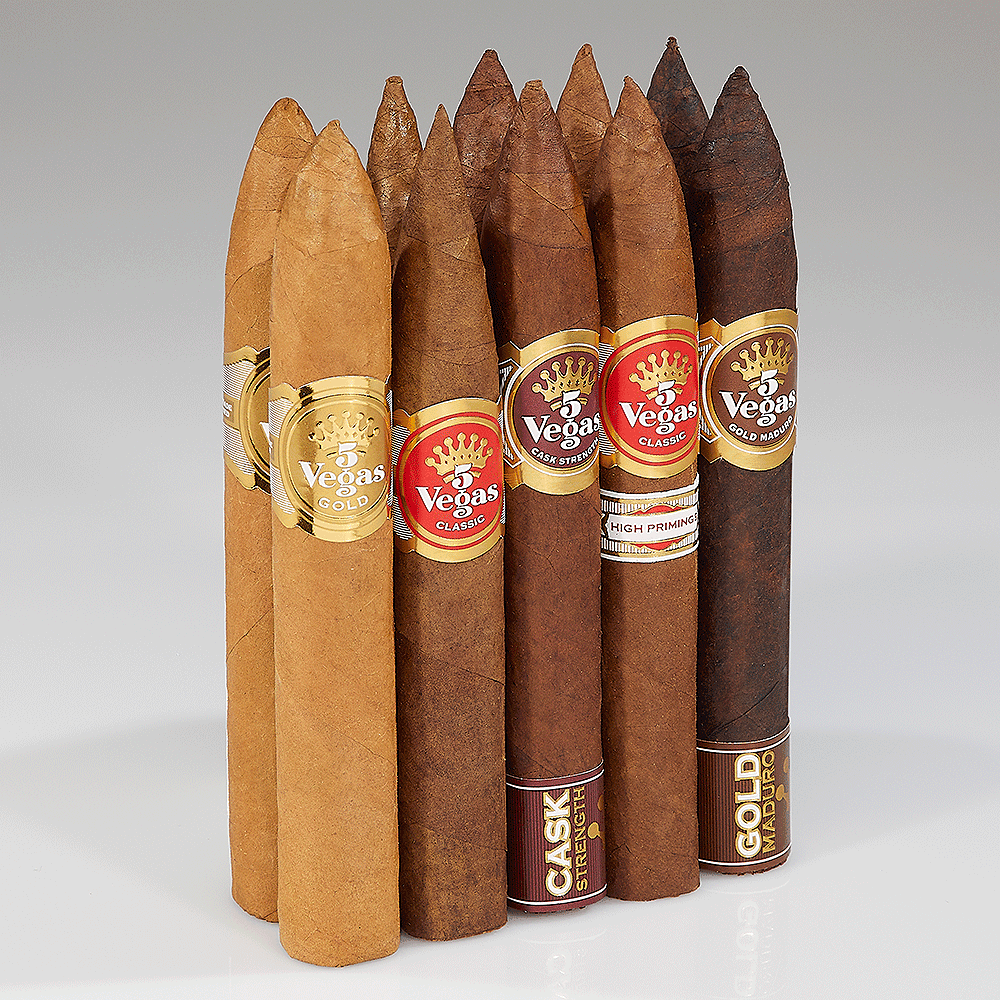 5 Vegas Top Ten Torpedo Sampler