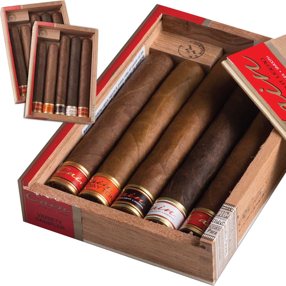 Cain by Oliva Straight Ligero 10-Cigar Sampler [2 box/5]