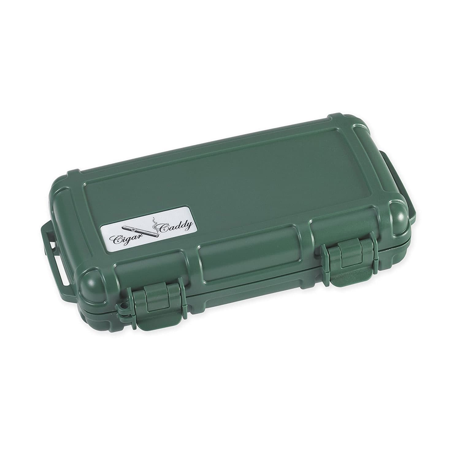 Cigar Caddy 3400 Humidor 5-ct- Green