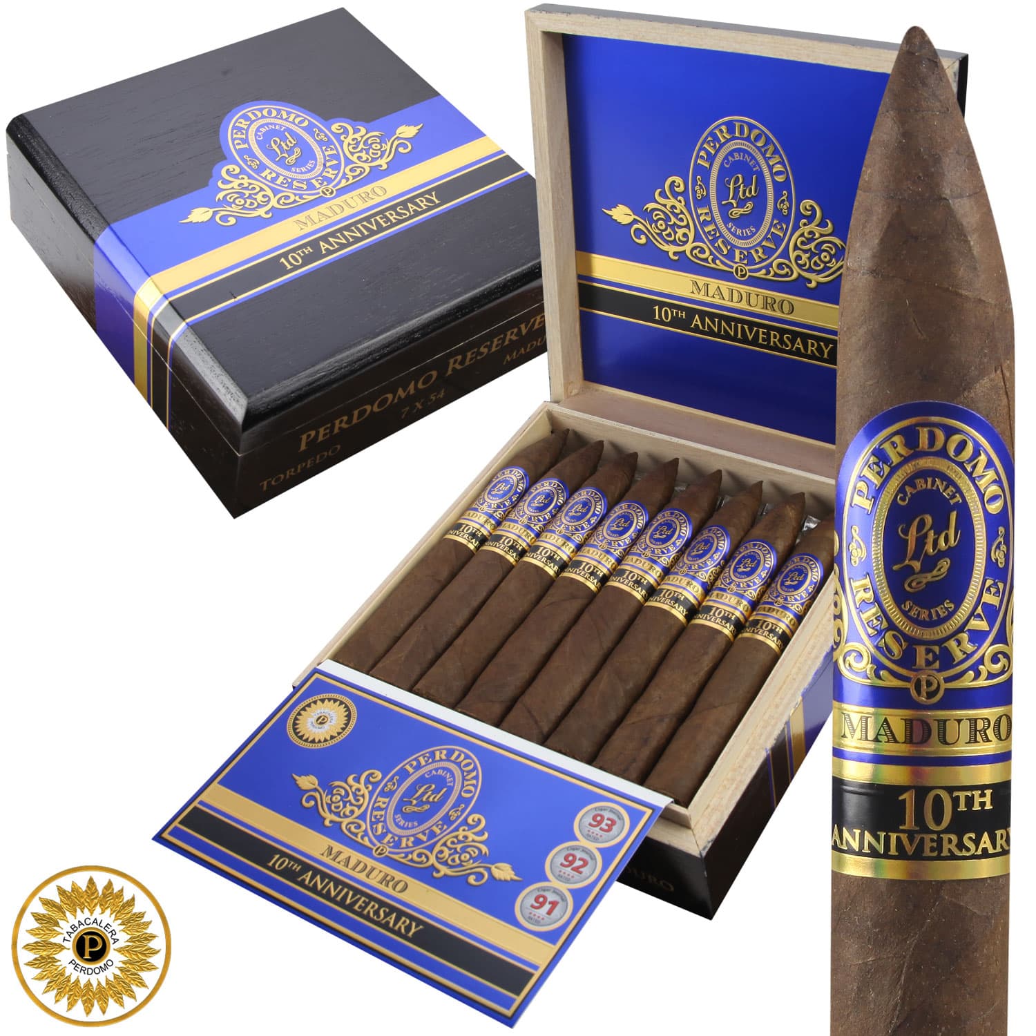 Perdomo Reserve 10th Anniversary Box-Pressed Maduro