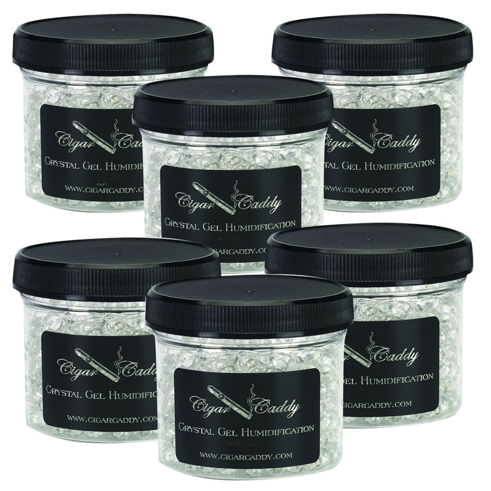 12-oz Crystal Gel Humidification Beads (SIX x 2-oz jars)