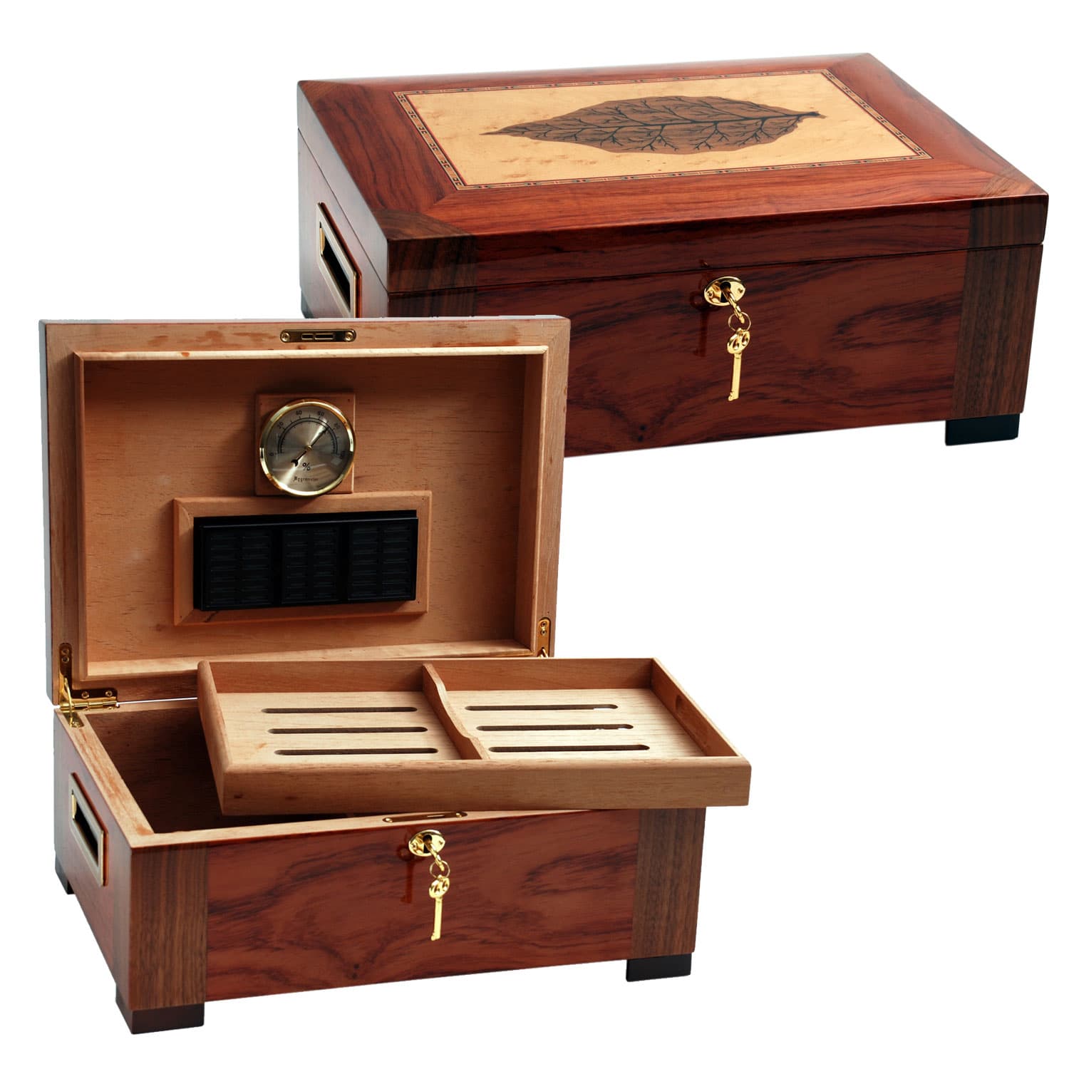 Humidor Supreme Santa Barbara 150-ct Humidor