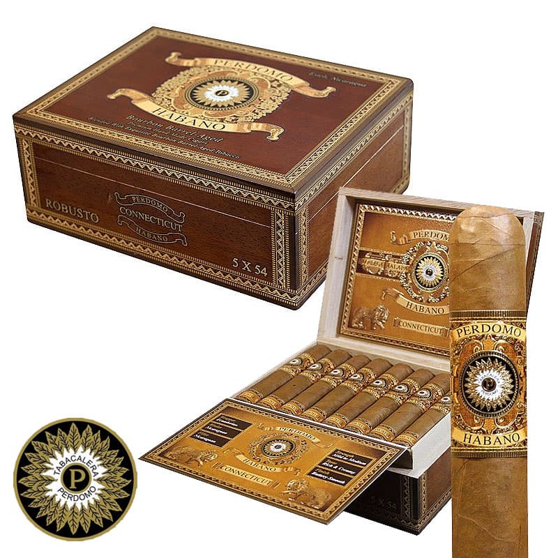Perdomo Habano Bourbon Barrel-Aged Connecticut