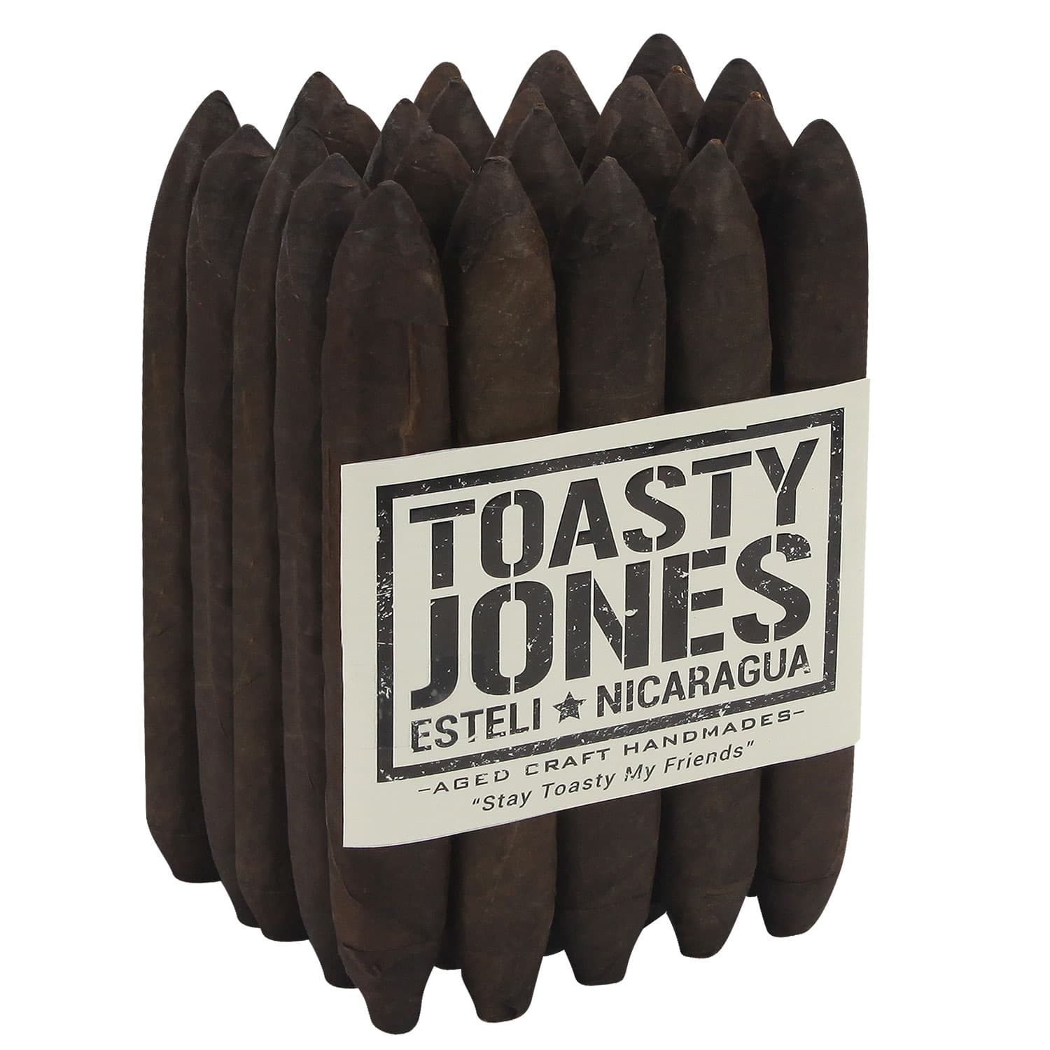 Toasty Jones Maduro 7.1x58 Figurado Largo (Mazo/25)