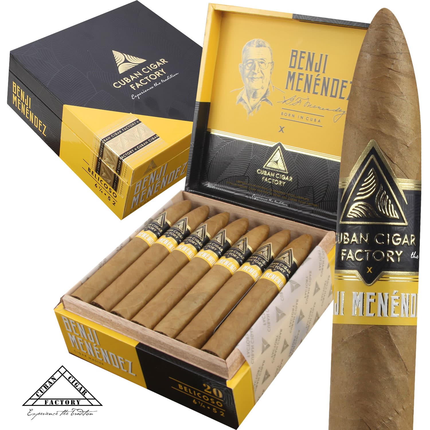 Cub. Cigar Factory Benji Menendez Belicoso (Box/20)