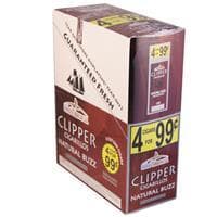 Clipper Cigarillos Natural Buzz 4x15 (60ct) Foil Fresh Pack