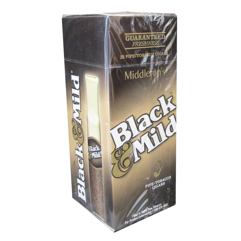 Black & Mild Regular Cigars Upright 25ct