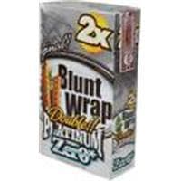 Blunt Wrap Zero (Flavorless) Double Platinum Cigar Wraps 2X25 (50ct)