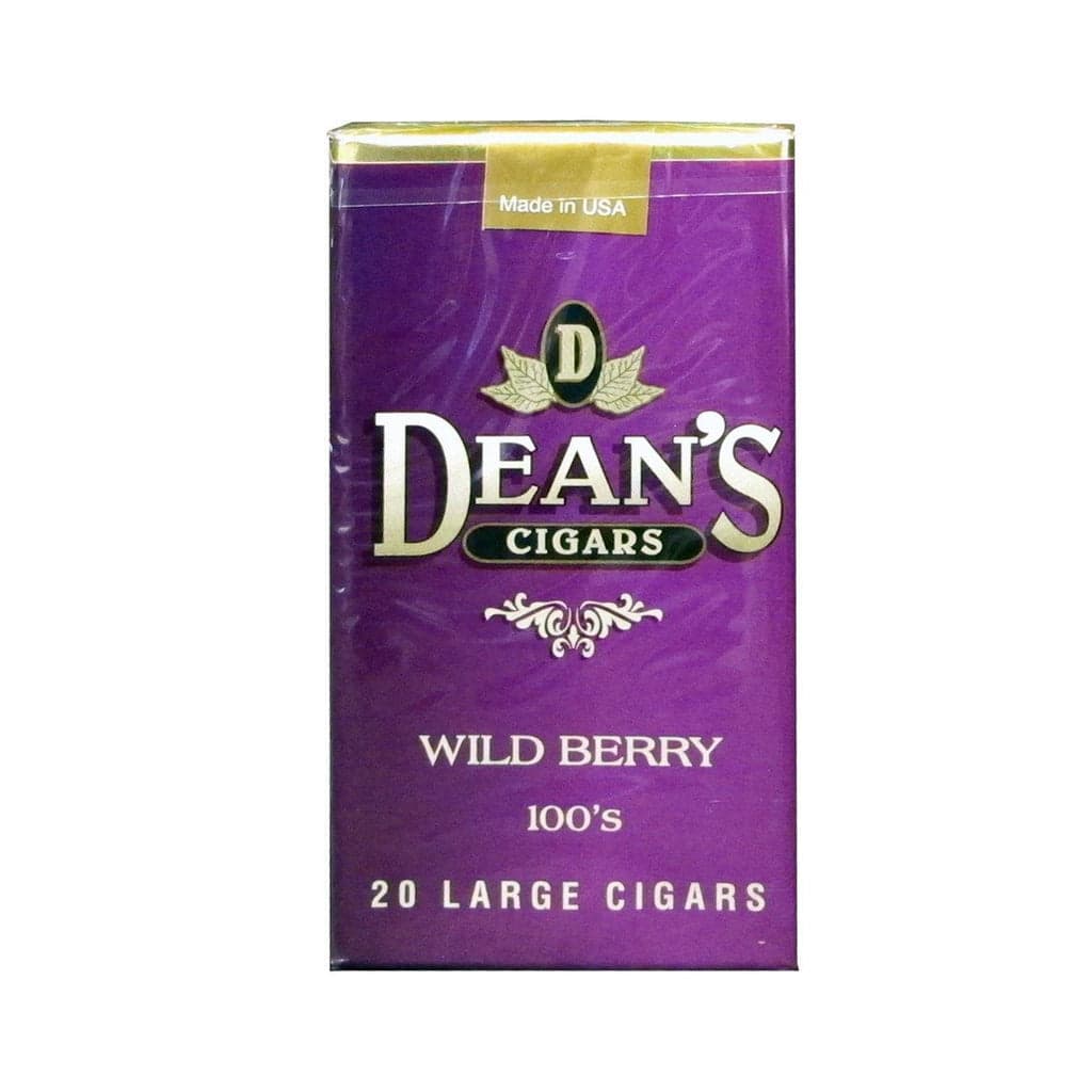 Dean's Large Filtered Cigars Wild Berry Carton (200ct)
