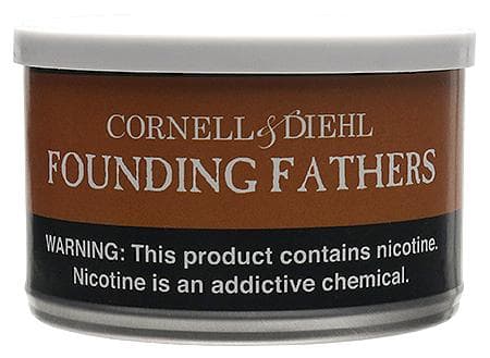 Cornell & Diehl Founding Fathers Premium Pipe Tobacco 2oz Tins
