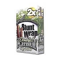 Blunt Wrap Kush Double Platinum Cigar Wraps 2 Pack