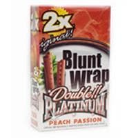 Blunt Wrap Peach Passion Double Platinum Cigar Wraps 2X25 (50ct)