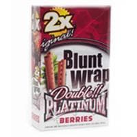 Blunt Wrap Berries Double Platinum Cigar Wraps 2 Pack