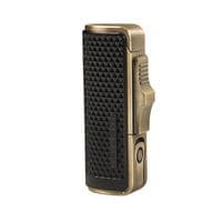 Vertigo Sotheby Black/Antique Brass Tripple Flame Lighter