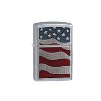 Zippo American Flag Diamond Plate