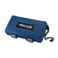 Xikar 5 Count Cigar Humidor Blue