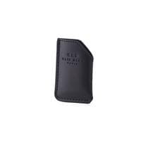 Elie Bleu Delgado Jet Flame Lighter Case Black Leather
