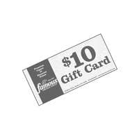 $10.00 Gift Certificate