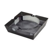 Crystal Black Tint Ashtray