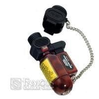 Blazer Torch Tiger Stripe Brown Cigar Lighter