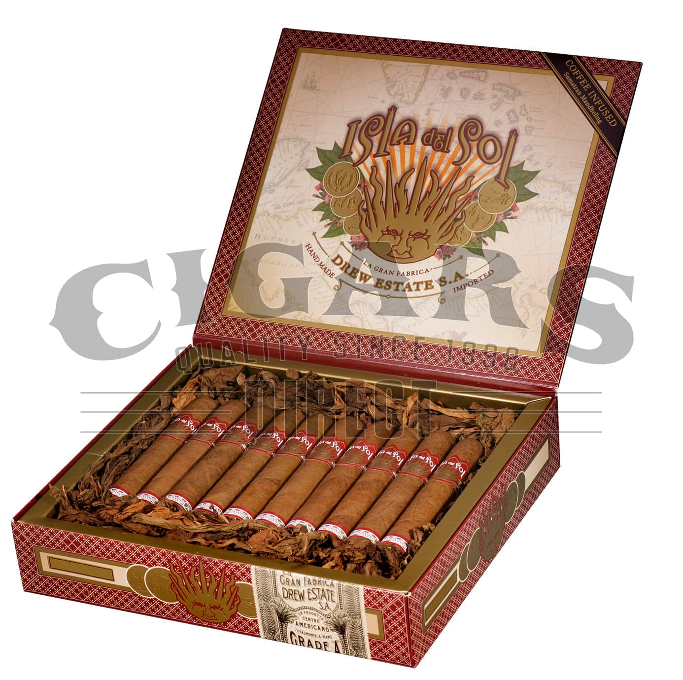 Buy Drew Estate Isla Del Sol Churchill Cigars Online and Save Big