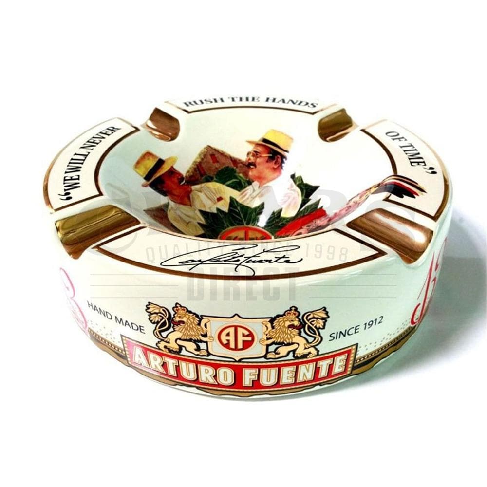 Journey Through Time White Ashtray