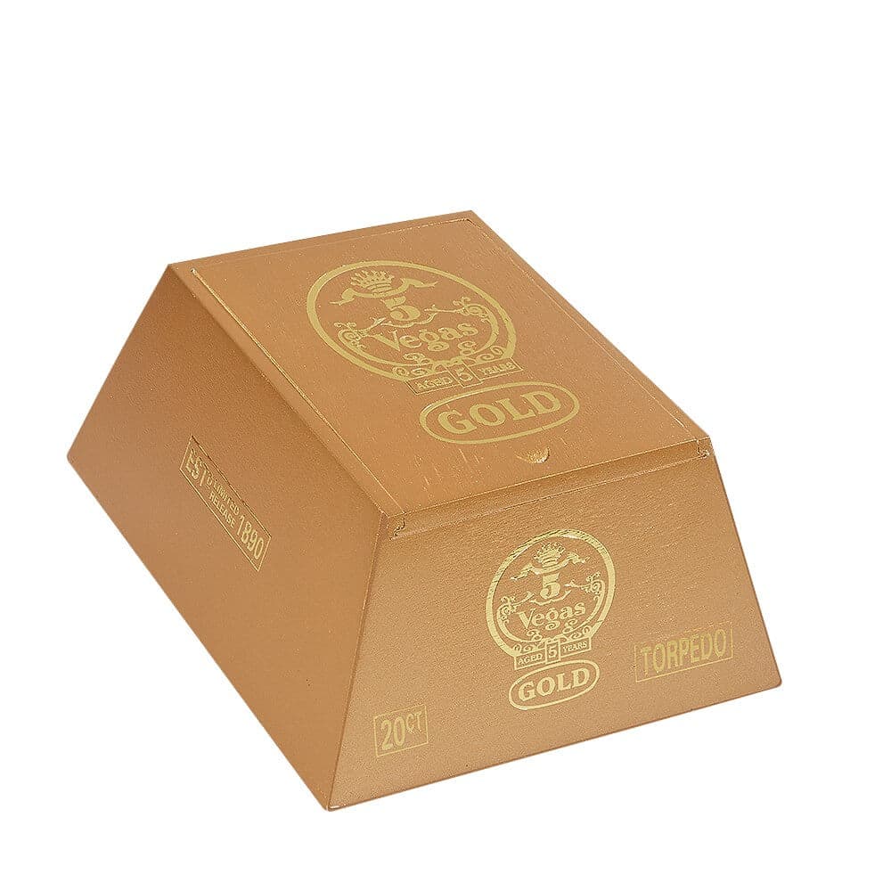 Buy 5 Vegas Gold Torpedo Cigars Online At Discount Prices &amp; Save