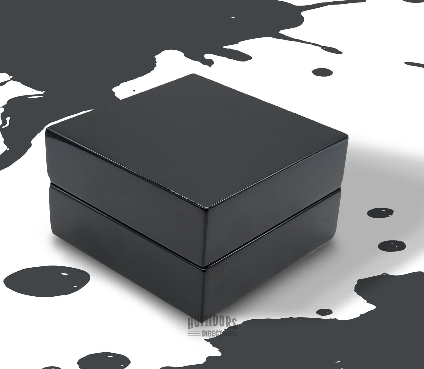 Midnight Black Ashtray Set