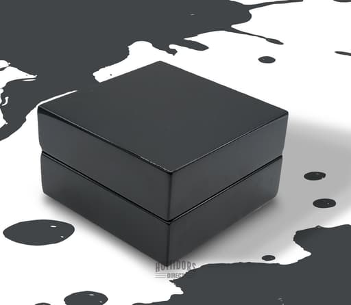 Midnight Black Ashtray Set