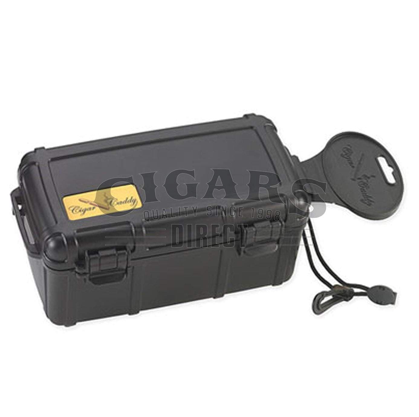 Cigar Caddy 15 Count Black Waterproof Travel Humidor Buy Online &amp; Save