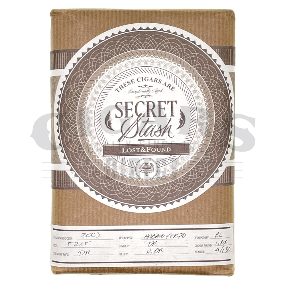 Buy Caldwell Lost And Found Secret Stash Robusto 2003 Cigars Online