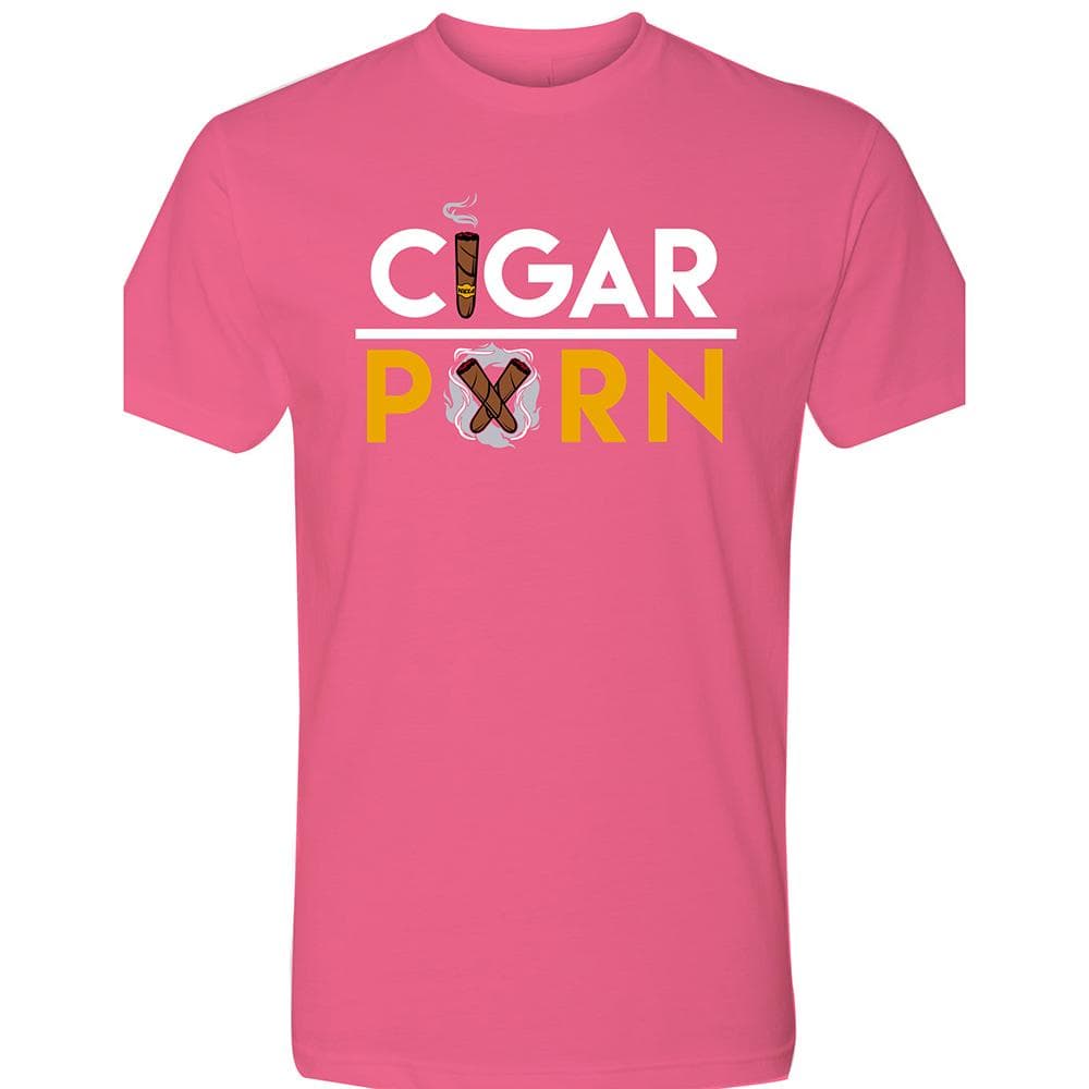 Pink Cigar Pxrn Classic Men's Crew Neck T-Shirt