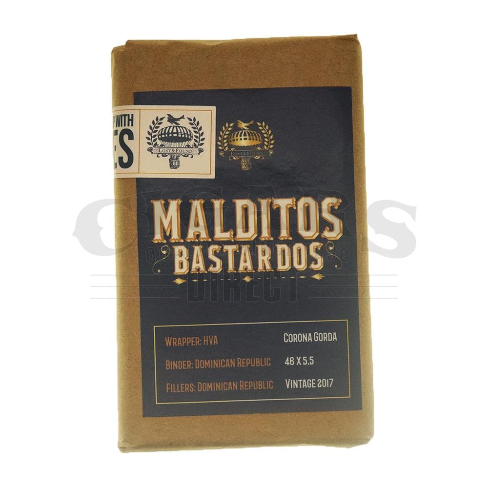 Buy Lost and Found Malditos Bastardos Habano 2000 Corona Gorda Cigars