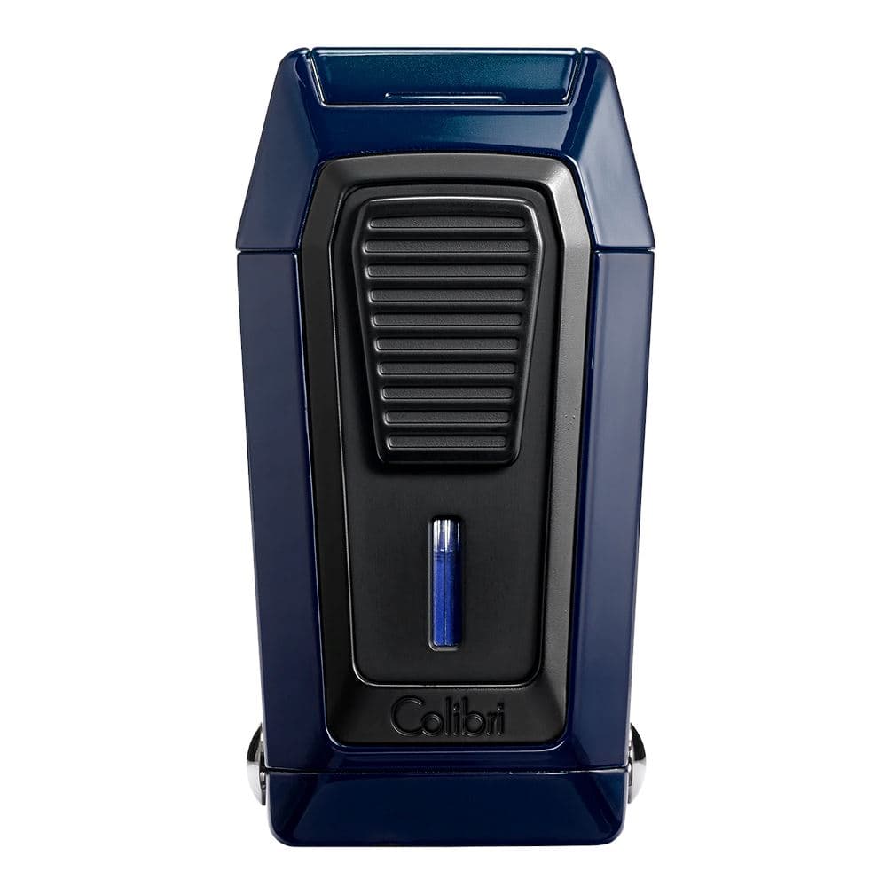 Navy Colibri Quantum Lighter With Cutter