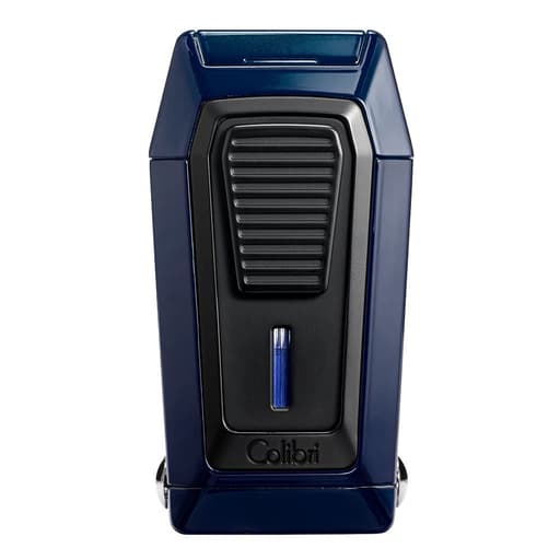 Navy Colibri Quantum Lighter With Cutter