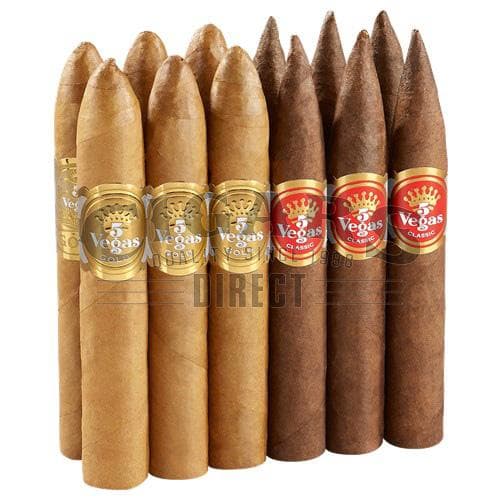Buy 5 Vegas Torpedo Flight Sampler Cigars Online and Save