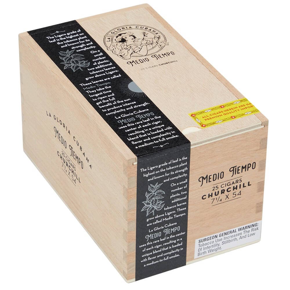 Buy La Gloria Cubana Medio Tiempo Churchill Cigars Online &amp; Save
