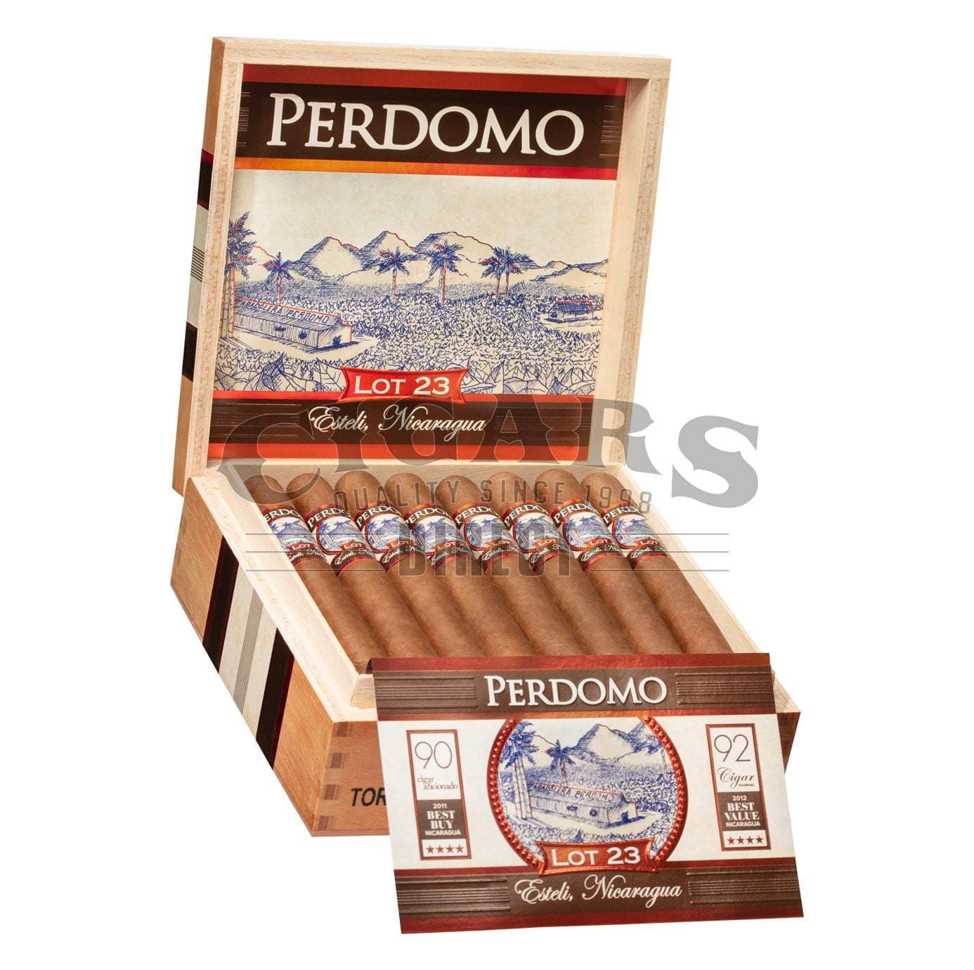 Buy Perdomo Lot 23 Sungrown Belicoso Cigars Online &amp; Save Big