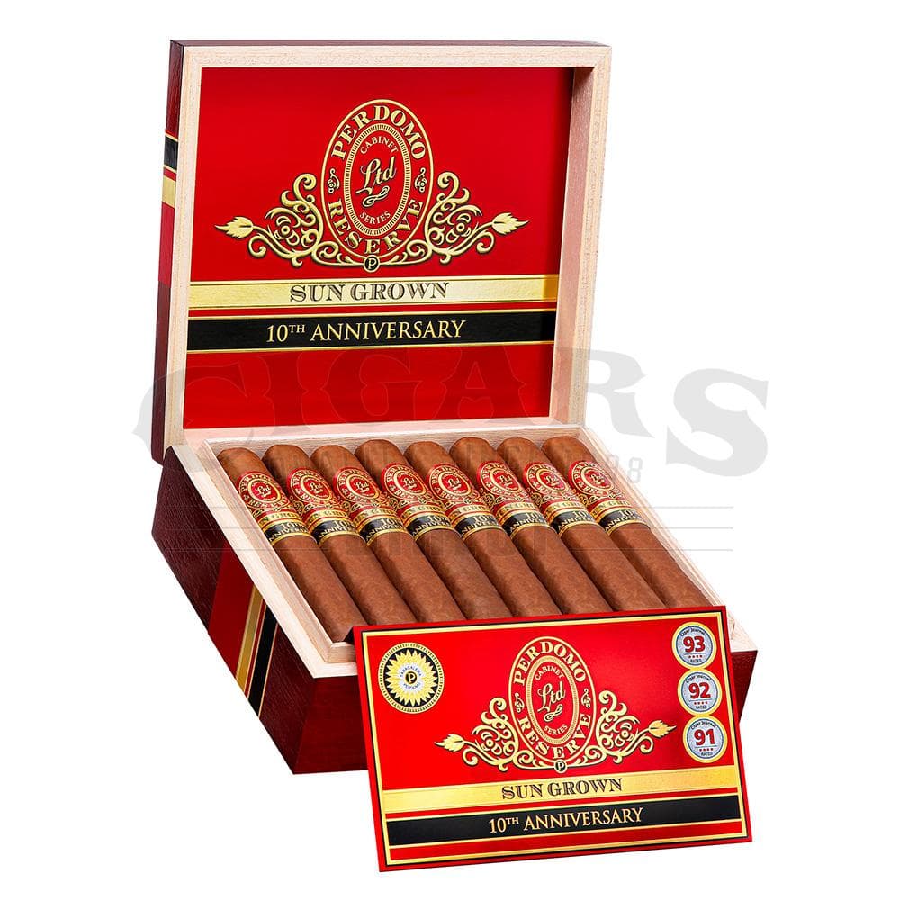 Buy Perdomo Reserve 10th Anniversary Sungrown Figurado Cigars Online