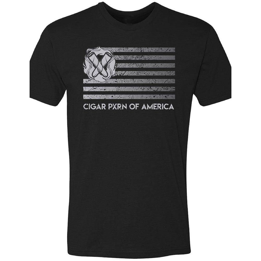 Cigar Pxrn of America Men's Crew Neck T-Shirt