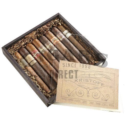 Buy Kristoff 8-Cigar Robusto Sampler Box Online and Save