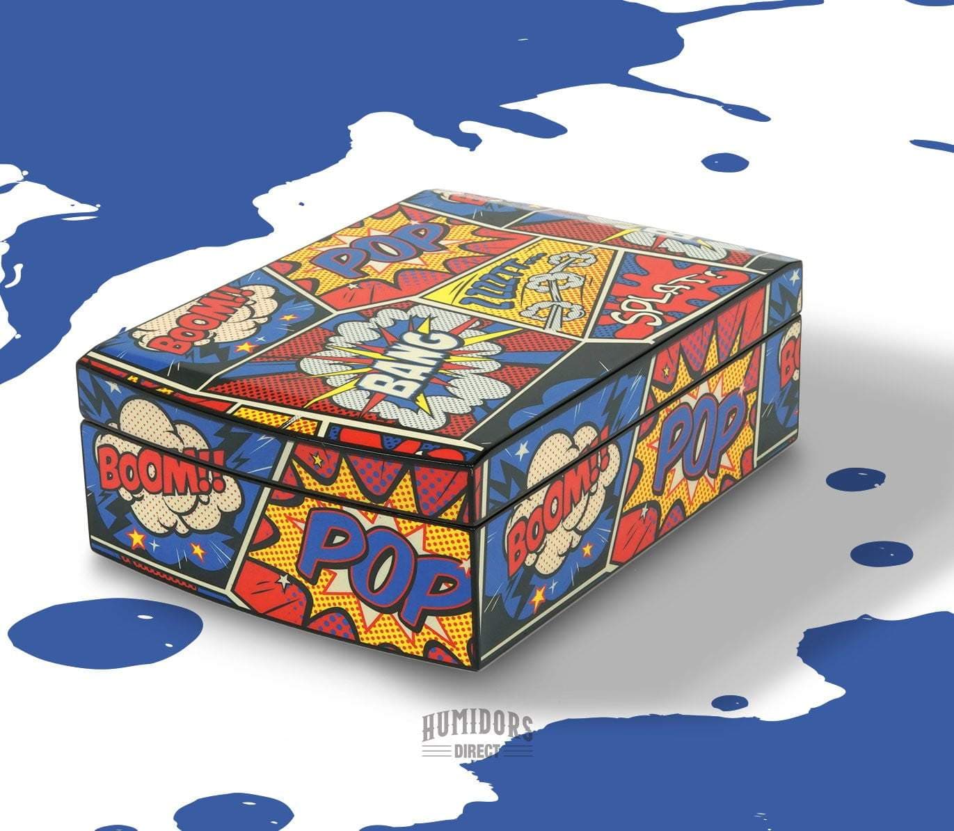 Pop Bang Splat Travel Humidor Set