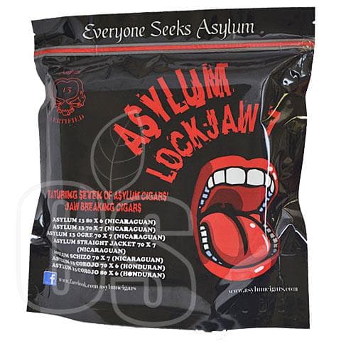 Asylum 13 Lock Jaw 7 Cigar Samplers