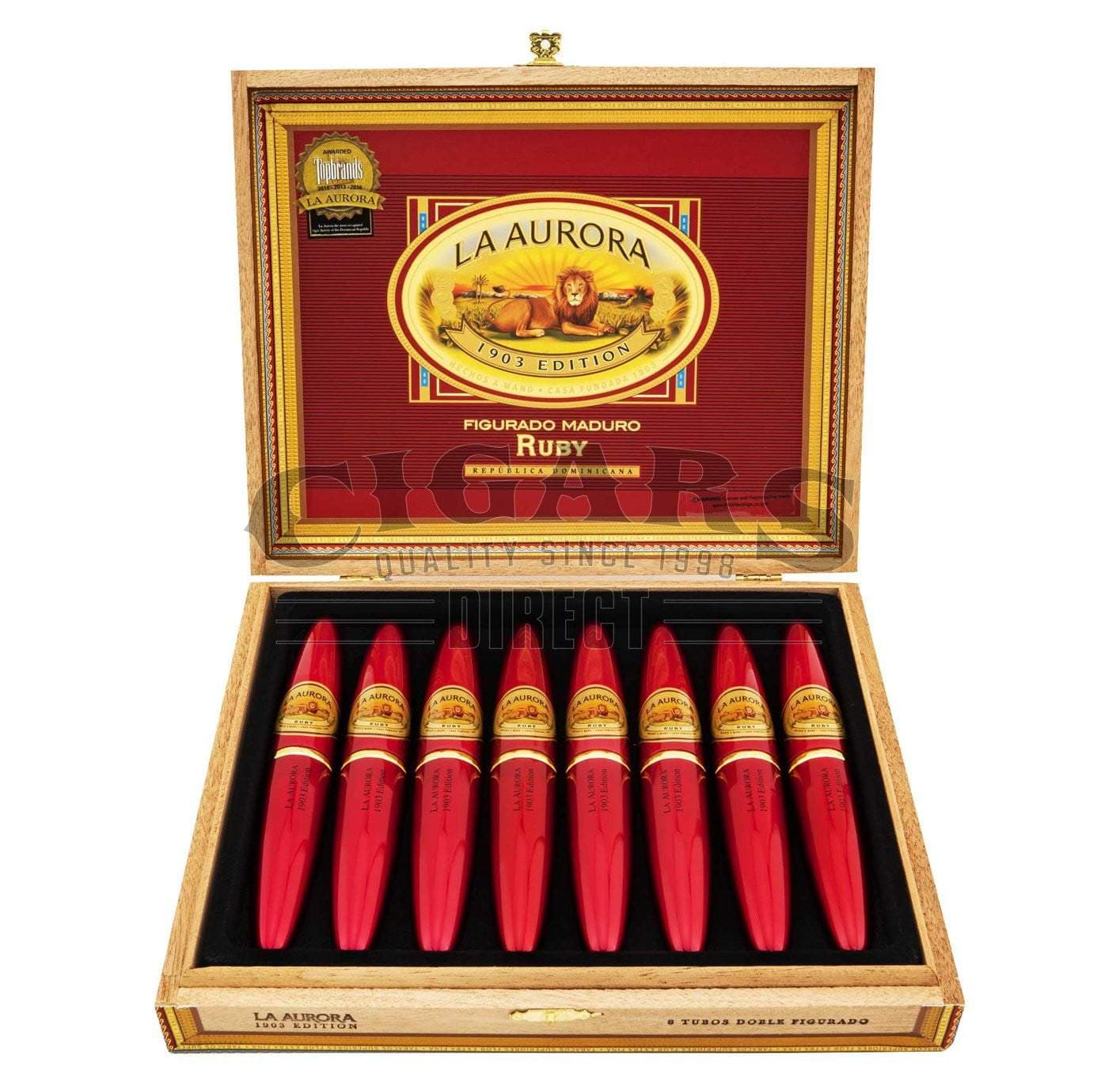 La Aurora Preferidos Ruby No.2 Tubes Cigars