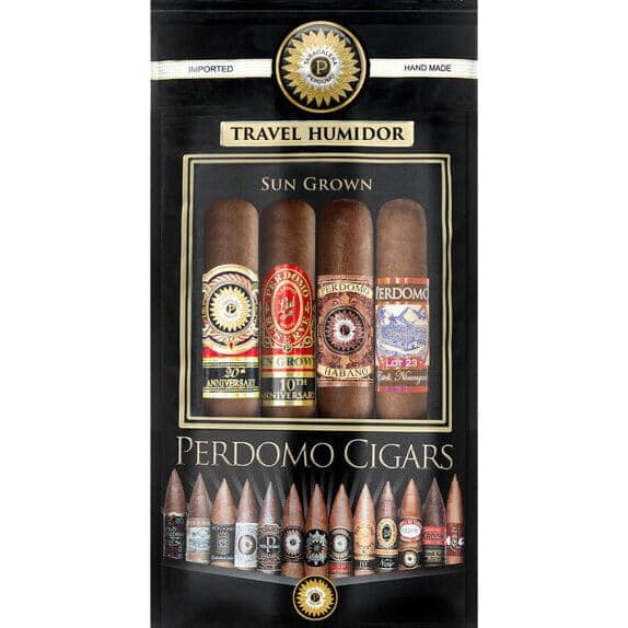 Buy Perdomo 4-Pack Humidified Sampler - Sun Grown Online and Save