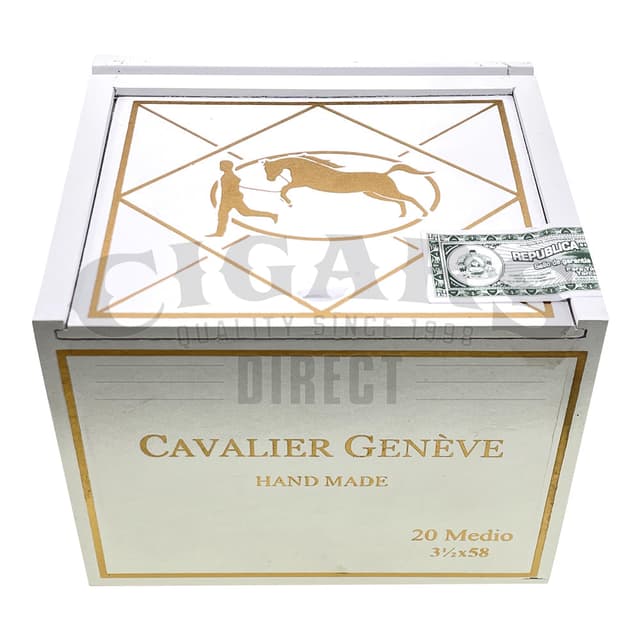 Buy Cavalier White Series Elegantes Short Robusto Cigars Online &amp; Save