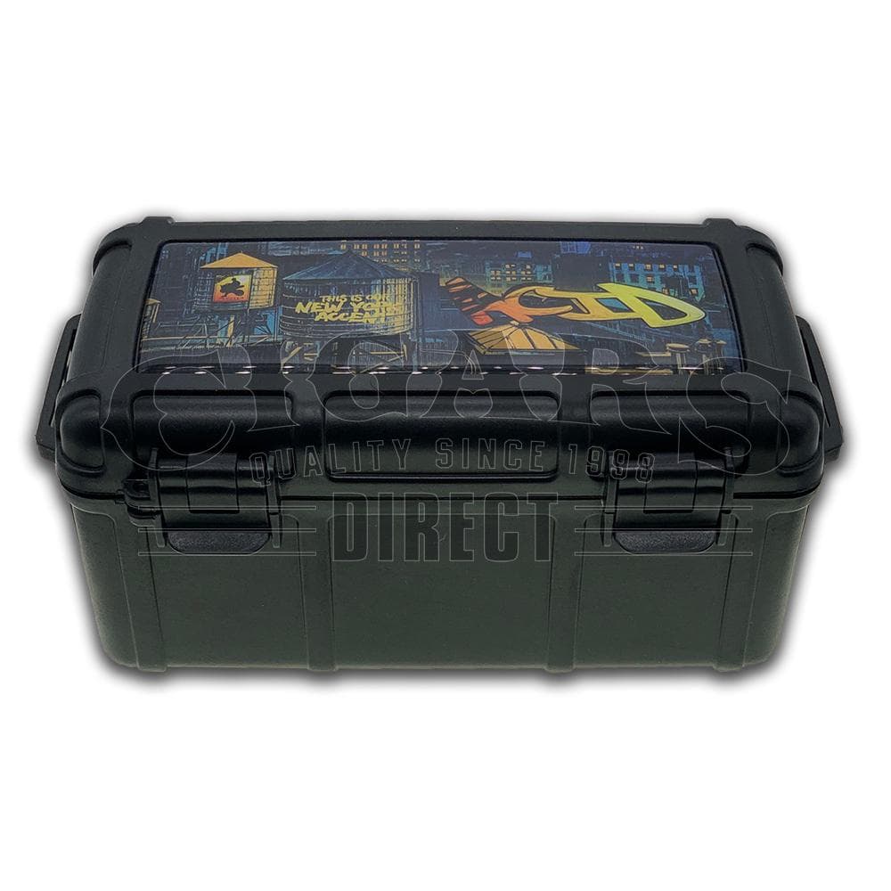 Acid Cigar Caddy 15 Count Black Waterproof Travel Humidor Buy Online &amp; Save