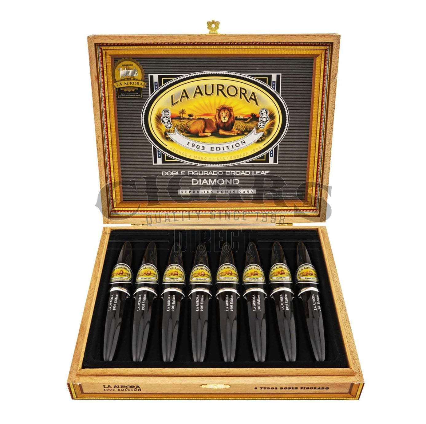 La Aurora Preferidos Diamond No.2 Tubes Cigars